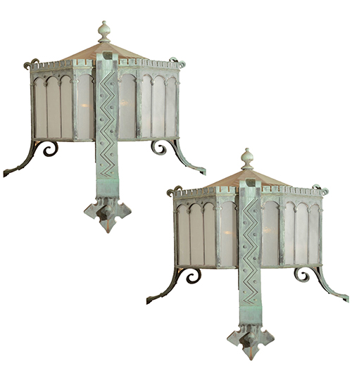 Antique Plinth Lights